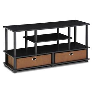 lot 11585 image: Furinno JAYA TV Stand for up to 50 TVs with Storage Bin