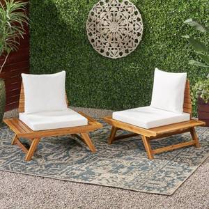 lot 11574 image: 1 chair only Sedona Outdoor Mid Century Tufted Accent Arm Chair by Christopher Knight Home Retail $202.99