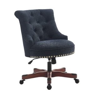 lot 11595 image: Pamela Wood Base Office Chair Retail $266.99 Retail $266.99