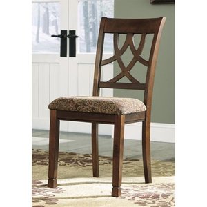 lot 11620 image: Leahlyn Dining Room Chair - Set of 2 - Medium Brown Retail $148.49 Retail $148.49