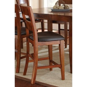 lot 11630 image: Morgan 24-inch Counter Height Chair by Greyson Living (Set of 2) - 43 inches high x 19 inches wide x 22 inches deep Retail $181.99