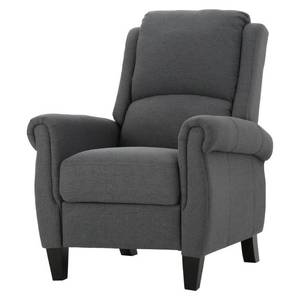 lot 11643 image: Haddan Fabric Recliner Club Chair by Christopher Knight Home Retail $274.80