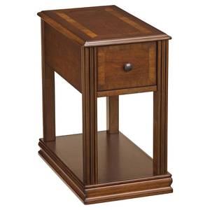 lot 11644 image: Breegin Chair Side End Table Brown - Signature Design by Ashley