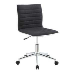 lot 11688 image: Coaster Company Black Office Chair Retail $109.99