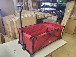 lot 11712 image: Red Quest Foldable Wagon