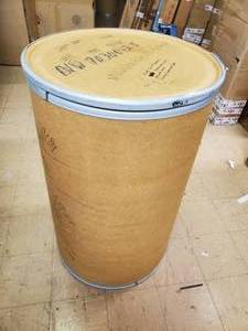 lot 11717 image: Compressed Cardboard lockable barrel