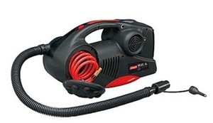 lot 11580 image: New Coleman 12 Volt Inflate All has built in air compressor for car & bike tires fills basketball footballs & inflatable pool toys
