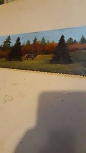 lot 1000 image: Hand Painted Saw