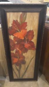 lot 1018 image: Floral Print
