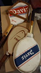 lot 1063 image: Lot of Tennis Rackets