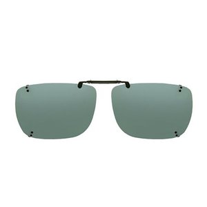 lot 1127 image: Solar Shield Unisex Rimless Polarized SolarShield ClipOn Sunglasses SC17