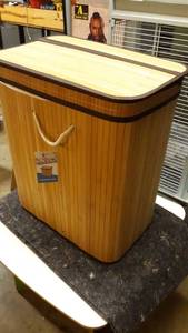 lot 1134 image: Sophia S William Bamboo Double Hamper
