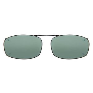 lot 1170 image: Solar Shield Unisex Gunmetal Polarized SolarShield ClipOn Sunglasses SD13