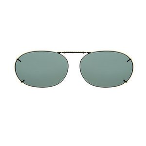 lot 1172 image: Solar Shield Unisex Gunmetal Polarized SolarShield ClipOn Sunglasses SD11