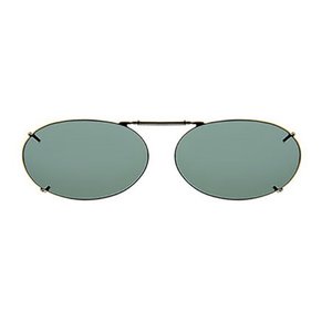 lot 1176 image: Solar Shield Unisex Gunmetal Polarized SolarShield ClipOn Sunglasses SD23