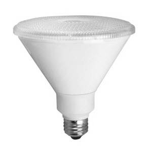 lot 1188 image: Lot of 4 bulbs. TCP LED17P38277V27KFL 17W PAR38 LED Light Bulb