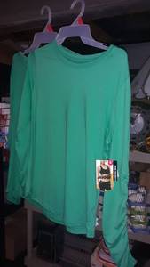 lot 1210 image: Pair of Womens workout shirts