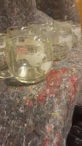 lot 967 image: Lot of Nestle Collectors Glasses
