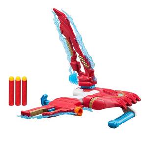 lot 990 image: NERF Marvel Avengers Endgame Iron Man Assembler Gear Blaster