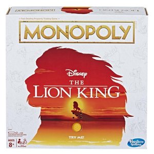 lot 991 image: Monopoly Game Disney The Lion King Edition Family Board