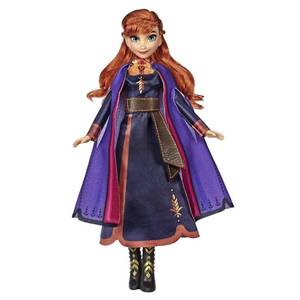 lot 992 image: Disney Frozen 2 Singing Anna Musical Fashion Doll with Purple Dress