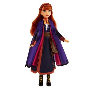 lot 994 image: Disney Frozen 2 Singing Anna Musical Fashion Doll with Purple Dress