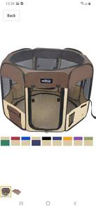 lot 2357 image: Elitefield 2-door Soft Pet Playpen, Exercise Pen, Multiple Sizes And Colors For