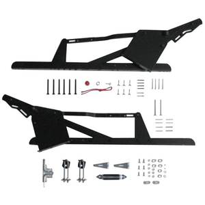lot 2407 image: E900 HARDWARE Universal One-Piece Garage Door Hardware Kit