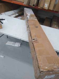 lot 2418 image: Zinus 4 Inch Low Profile Wood Box Spring  Mattress Foundation, Full (slight damage in last picturenot fully inspected)