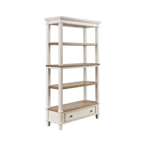 lot 2443 image: Realyn Bookcase WhiteBrown - Signature Design by Ashley