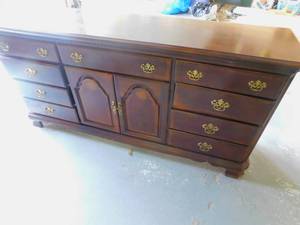 lot 8002 image: Triple Wide Dresser