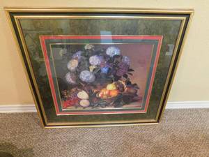 lot 8083 image: Framed Triple Matted Picture