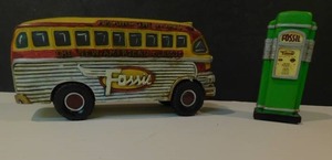 lot 8030 image: Fossil Bus And Filling Station Pump
