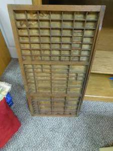 lot 8022 image: Typesetter Tray