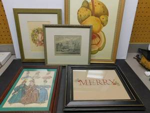 lot 8165 image: Five Pictures