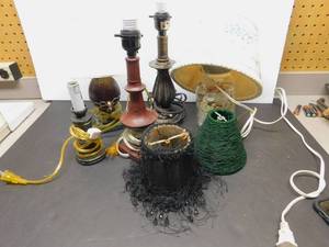 lot 9933 image: A Lot Lamps