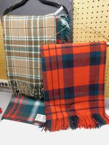 lot 9951 image: Three Throw Blankets