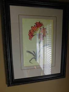 lot 9961 image: Pair of Framed Fruit Pictures