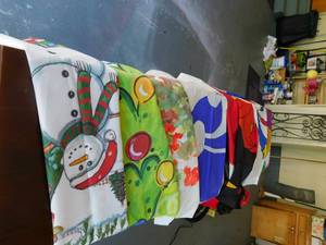 lot 8143 image: Lot Of Decorative Flags