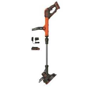 lot 75412 image: BLACKDECKER LSTE525 20V Max Lithium Easy Feed String TrimmerEdger  2 Lithium-Ion Batteries