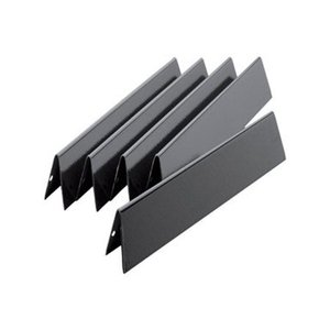lot 75431 image: Weber 7621 Gas Grill Porcelain Enameled Flavorizer Bar Set for 300 Series Gas Grills (17.6 x 2.3 x 2.2),Gray,17.5