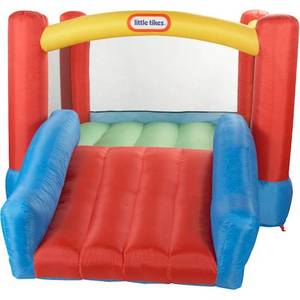 lot 75478 image: Little Tikes Jr. Jump n Slide Bouncer