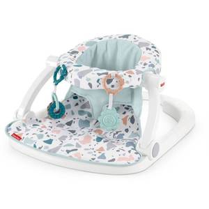 lot 75512 image: Fisher-Price Sit-Me-Up Floor Seat - Pacific Pebble, Infant Chair
