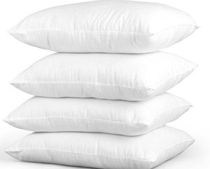 lot 75513 image: Phantoscope 20 x 20 Pillow Inserts, Set of 4 Hypoallergenic Square Form Decorative Throw Pillow Couch Sham Cushion Stuffer - 20 inches