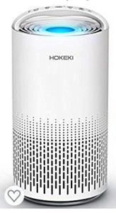lot 75516 image: HOKEKI Air Purifier for Large Room with Air Quality Auto Sensor, True HEPA Air Cleaner Filter, 5-in-1 Odor Eliminator with Night Light for Home Office Remove Allergies and Pets, Pollen, Dust, Smoke
