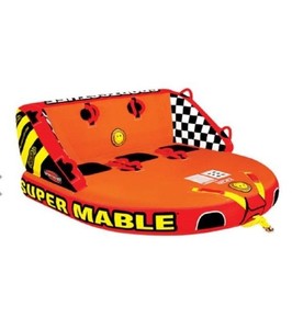 lot 75526 image: Sportsstuff Super Mable  1-3 Rider Towable Tube for Boating