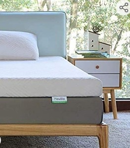 lot 76575 image: Novilla Full Size Mattress Topper, 3 Inch Dual Layer Memory Foam Mattress Topper Enhance Cooling��Supportive & Pressure Relieving��with Washable Bamboo Cover,Full Size
