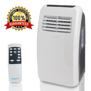 lot 76646 image: SereneLife 8,000 BTU Portable 3-in-1 Air Conditioner for Rooms Up to 225 Sq. ft