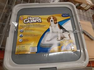 lot 76665 image: PAWISE Pee Pad Holder - Puppy Training Pads - Best Portable Potty Trainer - Indoor Dog Potty - Puppy Essentials - Dog Training Holder - Puppy Pad Holder (23.5x23.5)