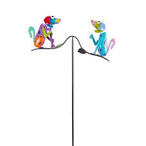 lot 75357 image: Continental Art Center Metal Dogs Balancer